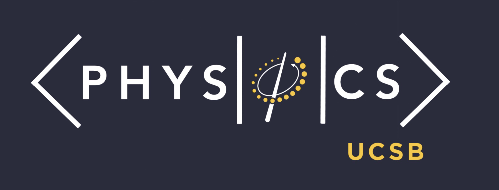 UCSB Physics logo in Dirac notation